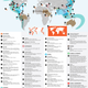 Illustration for article titled A Map of the World That Reveals Natural Disaster Hot Zones